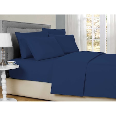 Bamboo Comfort 6-Piece Luxury Sheet Set - Full - Navy
